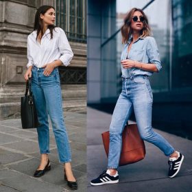 Cách phối đồ áo sơ mi nữ cùng quần jeans giúp bạn có phong cách trẻ trung, không lo lỗi mốt