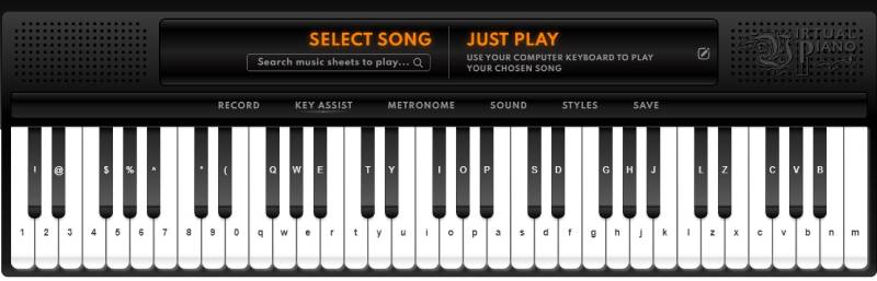 Website hỗ trợ chơi piano cho mọi đối tượng