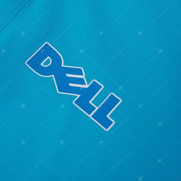 áo polo đồng phục công ty Dell màu xanh