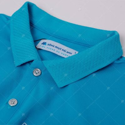 Sử dụng chất liệu Lacoste USA cao cấp may áo đồng phục polo công ty Dell