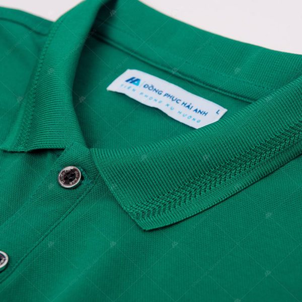 áo Polo đồng phục công ty Grab màu xanh