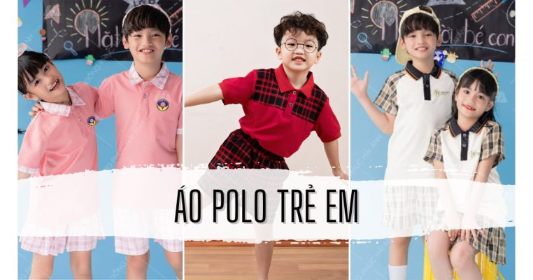 áo polo trẻ em- đồng phục Hải Anh