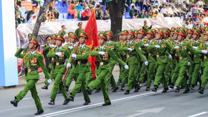 Mẫu đồng phục công an nhân dân Việt Nam