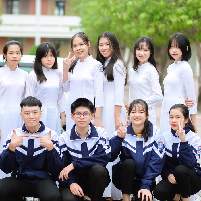 Đồng phục học sinh tại Nghệ An