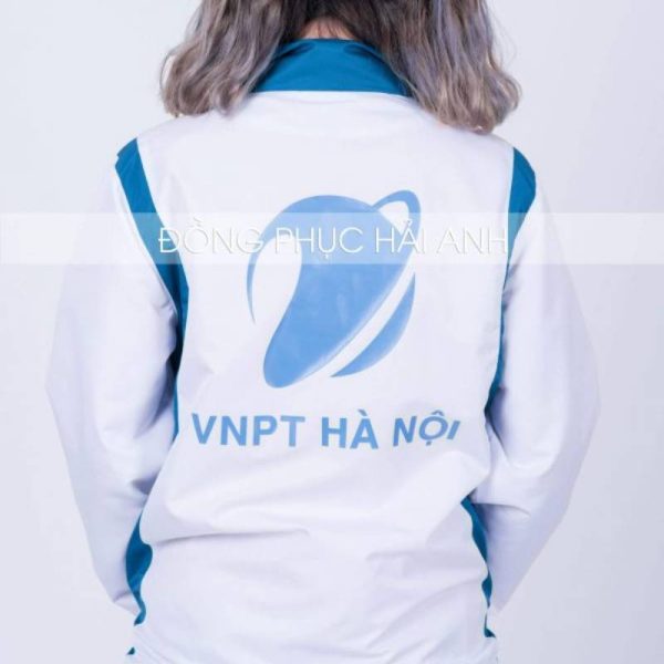 áo gió đồng phục công ty VNPT