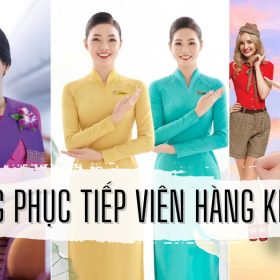 đồng phục tiếp viên hàng không- đồng phục Hải Anh