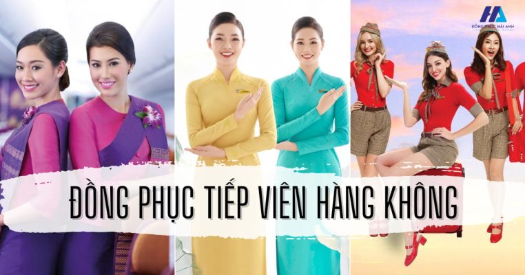 đồng phục tiếp viên hàng không- đồng phục Hải Anh