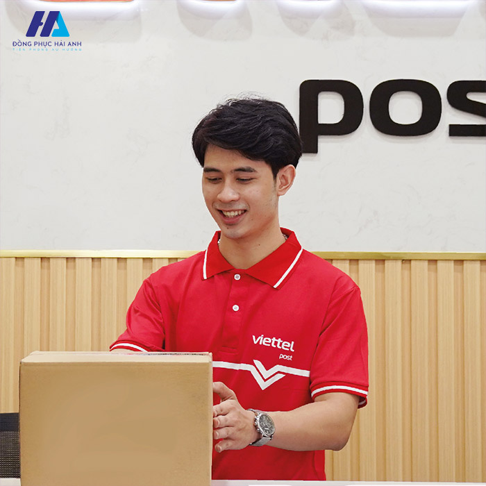 Tổng hợp các chất liệu vải may đồng phục nhân viên Viettel Post phổ biến 