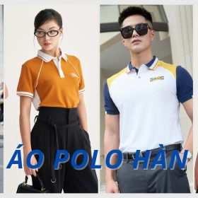 MẪU ÁO POLO HÀN QUỐC- đồng phục HẢi Anh