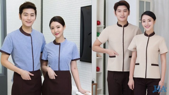 Đồng phục nhân viên buồng phòng chất lượng cao