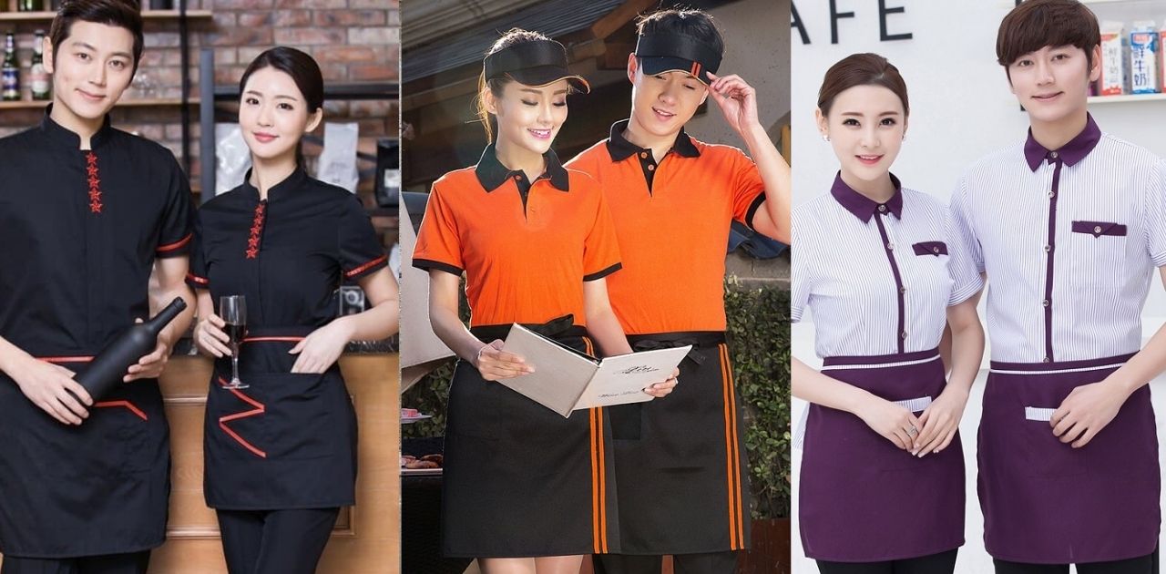 Top 5 mẫu đồng phục nhân viên nhà hàng phục vụ chuyên nghiệp giá rẻ