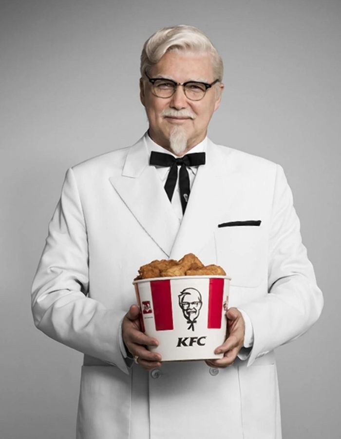 Hình ảnh của cha đẻ thương hiệu KFC