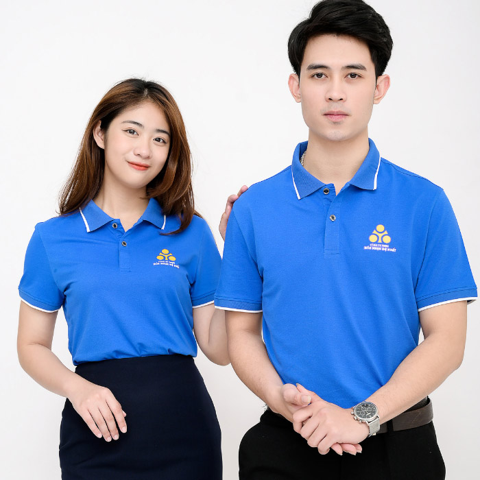 Mẫu áo polo đồng phục Nhựa Đệ Nhất trẻ trung, thanh lịch