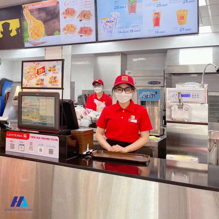 Lotteria đã xây dựng được chỗ đứng nhất định trên thị trường 