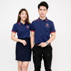 Mẫu áo polo đồng phục doanh nghiệp Mekong Engines