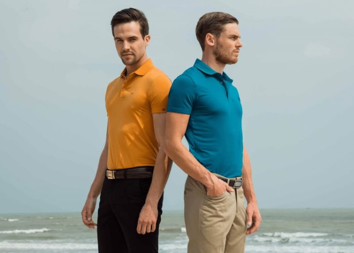 Mẫu polo classic fit cơ bản cho anh em