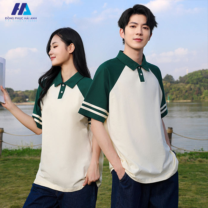 Năng động và cá tính cùng chiếc áo polo nam unisex oversize 