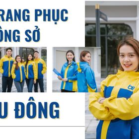 Trang phục công sở thu đông- Đồng phục Hải Anh