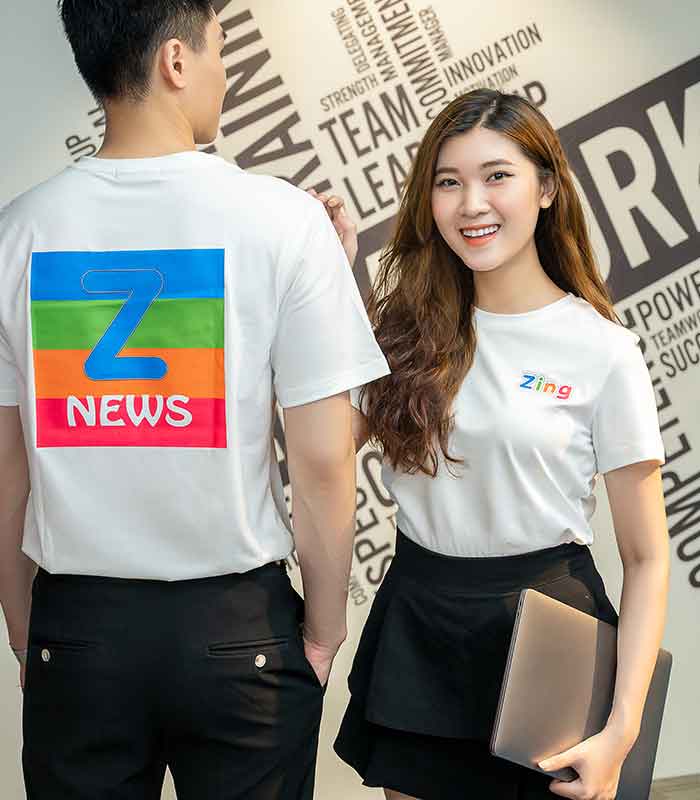 Hình in trên áo trang phục Zing News