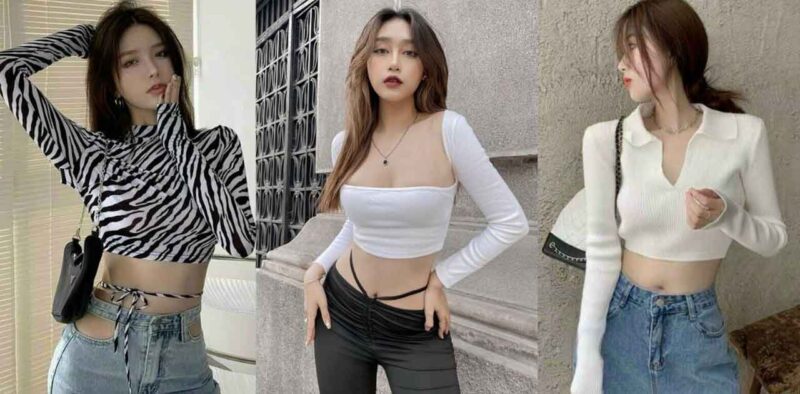 10 mẫu croptop trẻ trung sành điệu cho nàng diện đến công sở