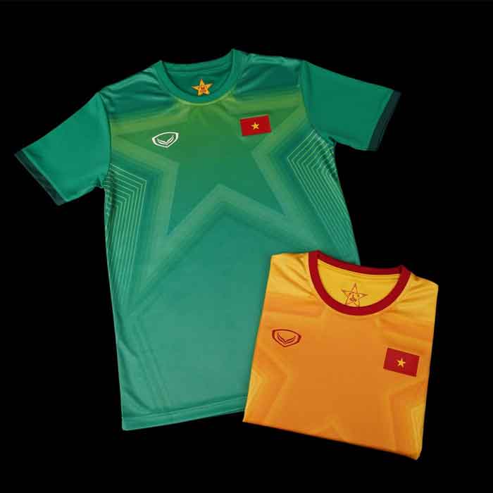 2 Màu áo thi đấu của thủ môn đội tuyển quốc gia