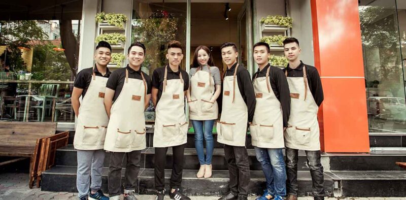 Các mẫu áo thun đồng phục cafe đẹp