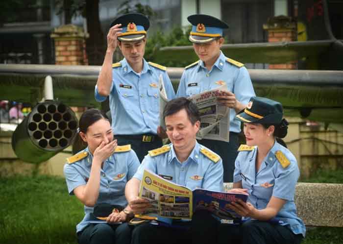 Quân Phục Phòng Không Không Quân, Quân Đội Nhân Dân Việt Nam