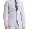 Đồng phục áo vest nam công sở xám trắng thời thượng
