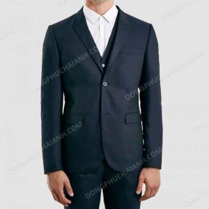 Đồng phục áo vest nam công sở phối túi phong cách Hàn Quốc