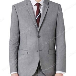 Đồng phục áo vest nam công sở xám lịch lãm