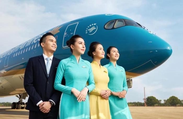 Đồng phục áo dài của hãng hàng không Vietnam Airlines 