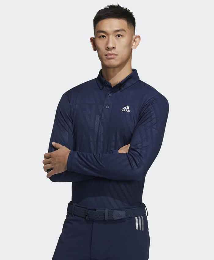 Adidas cũng cho ra mắt nhiều sản phẩm áo phông dài tay có cổ
