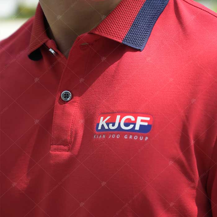 Đồng phục áo thun công ty Kian Joo Can Factory