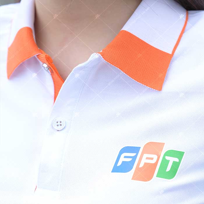 Áo polo đồng phục công ty dịch vụ công nghệ thông tin FPT