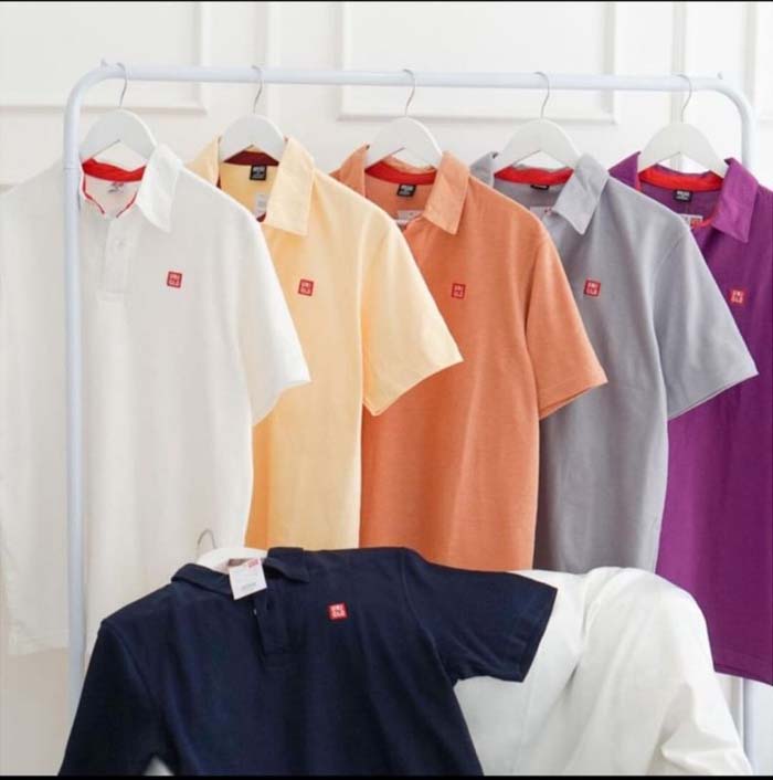 Một kiểu áo với đa sắc màu đến từ Uniqlo cho khách hàng tha hồ lựa chọn