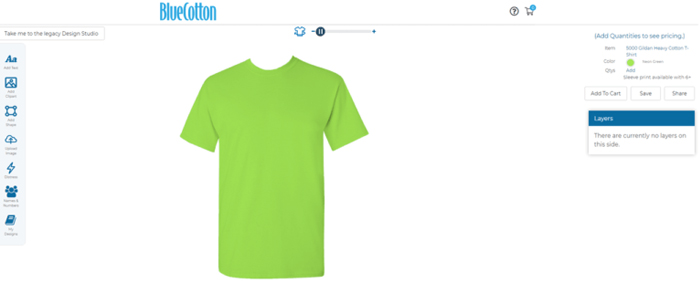 Website thiết kế áo thun online chuyên nghiệp – Bluecotton