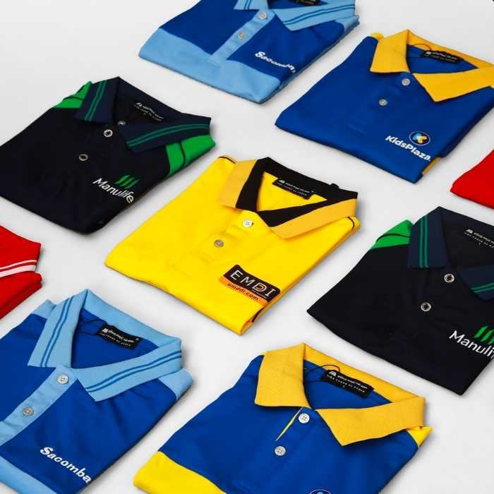Vải Aircool, Piquecool, Lascote là những chất liệu quen thuộc may áo đồng phục polo