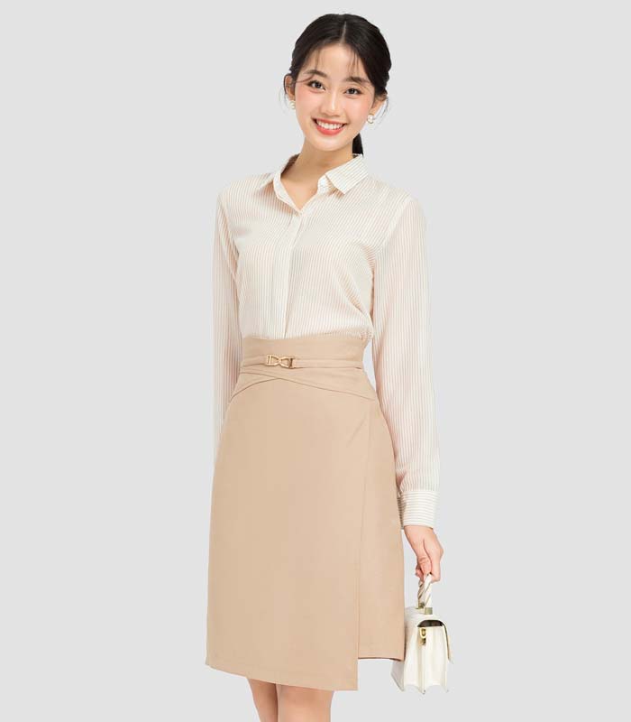Mẫu váy liền thân phong cách Hàn Quốc cho nàng công sở hiện đại  Cẩm nang  XNK
