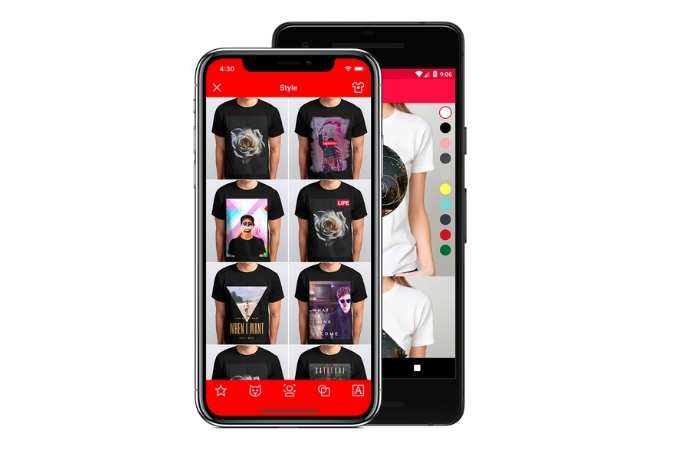 Tự thiết kế áo T-shirt trên điện thoại bằng Snaptee