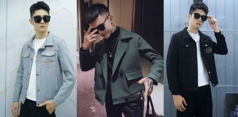15 Mẫu áo khoác cổ bẻ nam thu đông dáng Hàn Quốc