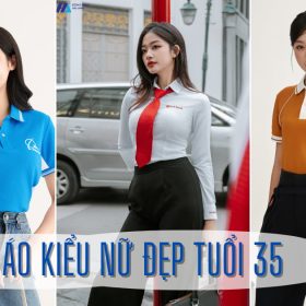 áo kiểu nữ đẹp tuổi 35- đồng phục Hải Anh