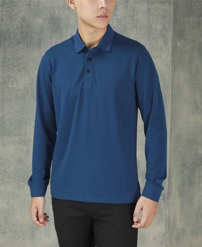 Áo polo xanh cổ vịt Aristino kiểu dáng Regular-fit đang hot “trendy”