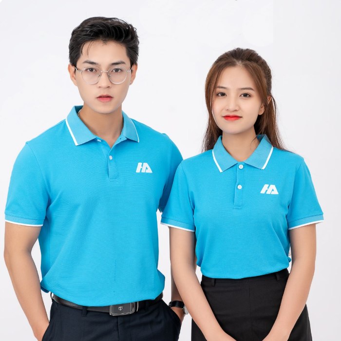 Đặt may áo thun polo công ty thiết kế theo yêu cầu cao cấp