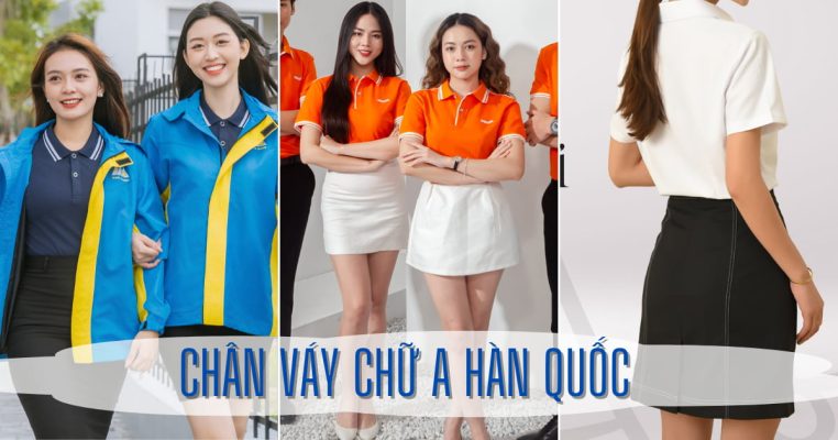 Chân váy chữ A Hàn Quốc- đồng phục Hải Anh