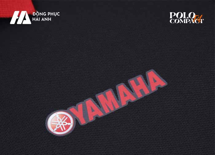 Logo đồng phục YAMAHA được xưởng Hải Anh in theo công nghệ kỹ thuật số cao cấp