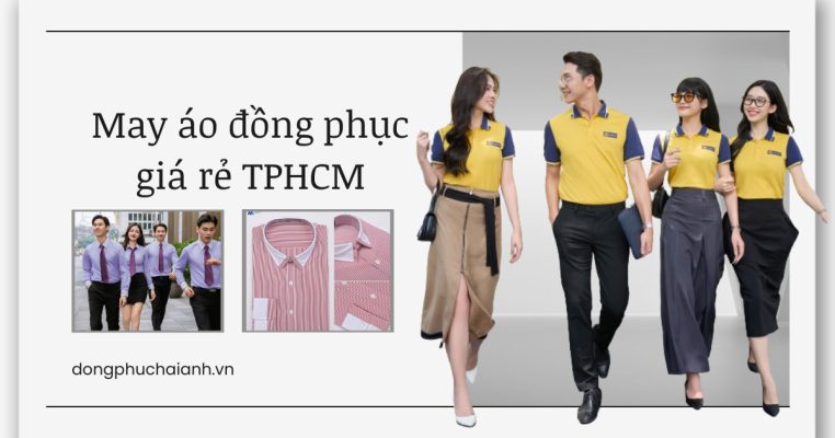 May áo đồng phục giá rẻ TPHCM- đồng phục Hải Anh