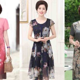 Các mẫu váy liền thân đẹp cho phụ nữ tuổi trung niên đến từ các thương hiệu nổi tiếng