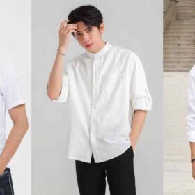 Top 10 mẫu áo sơ mi trắng công sở nam cao cấp, đẹp nhất
