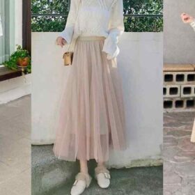 Chân váy công sở Hàn Quốc mới nhất