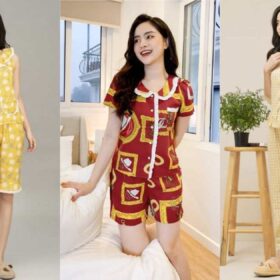7 Mẫu đồ bộ mặc nhà cao cấp Hàn Quốc đẹp nhất hiện nay